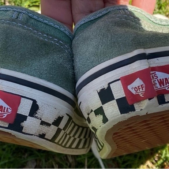 Green vans sneakers - Picture 4 of 4